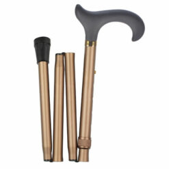 baston soft plegable bronce